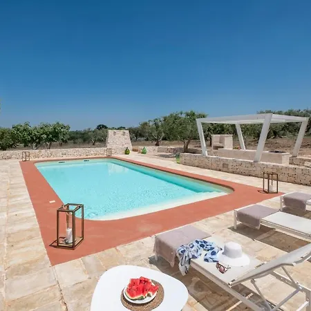 Sleeps 9 Pool Air Con Wifi * Alberobello
